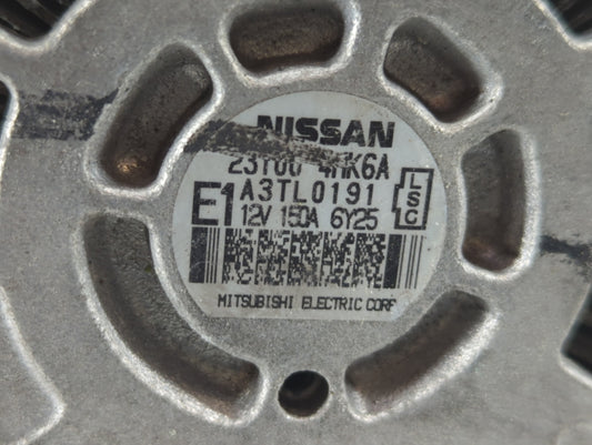 2016-2020 Infiniti Q50 Alternator Replacement Generator Charging Assembly Engine OEM P/N:23100 4AK6A Fits OEM Used Auto Parts