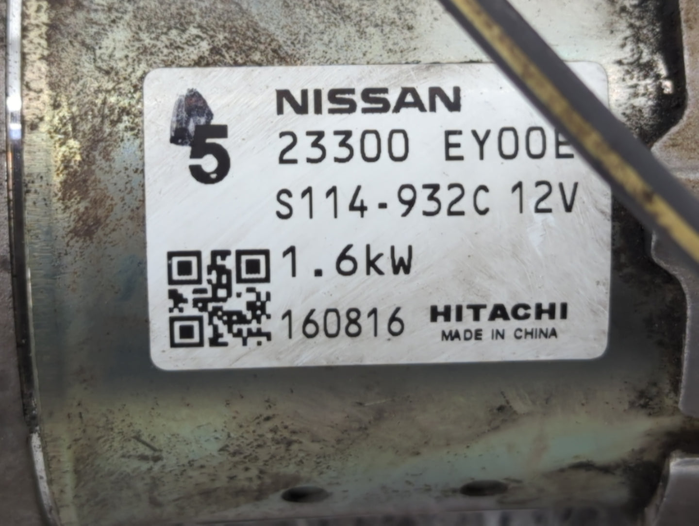 2014-2020 Infiniti Q50 Car Starter Motor Solenoid OEM P/N:23300 EY00E Fits OEM Used Auto Parts - Oemusedautoparts1.com