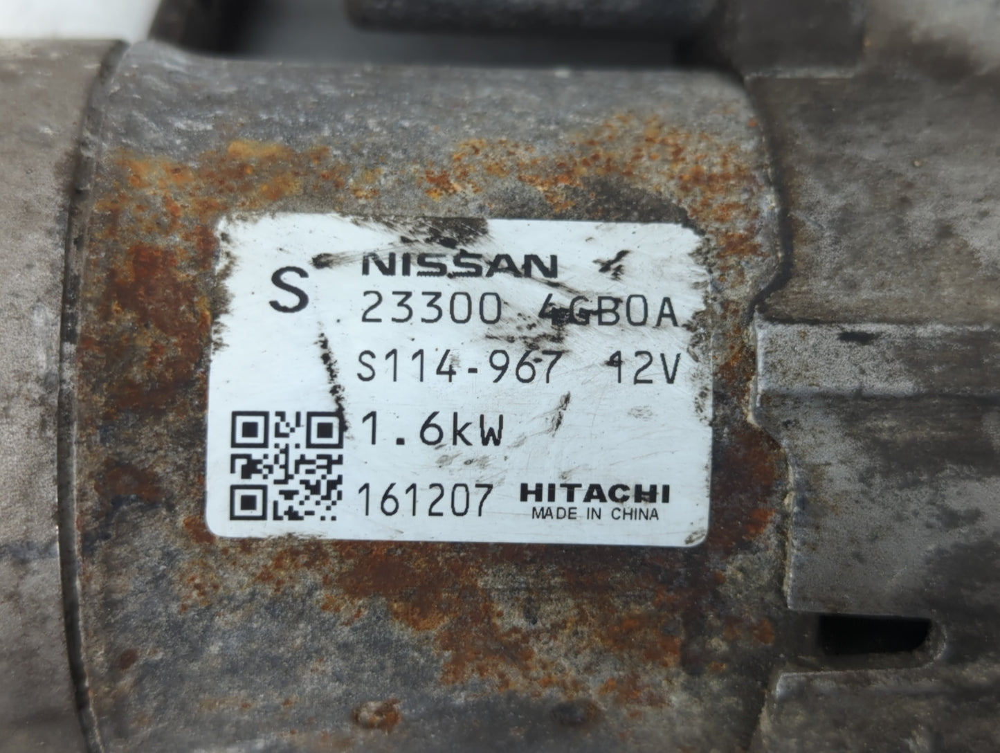 2014-2020 Infiniti Q50 Car Starter Motor Solenoid OEM P/N:23300 4GB0A Fits OEM Used Auto Parts - Oemusedautoparts1.com