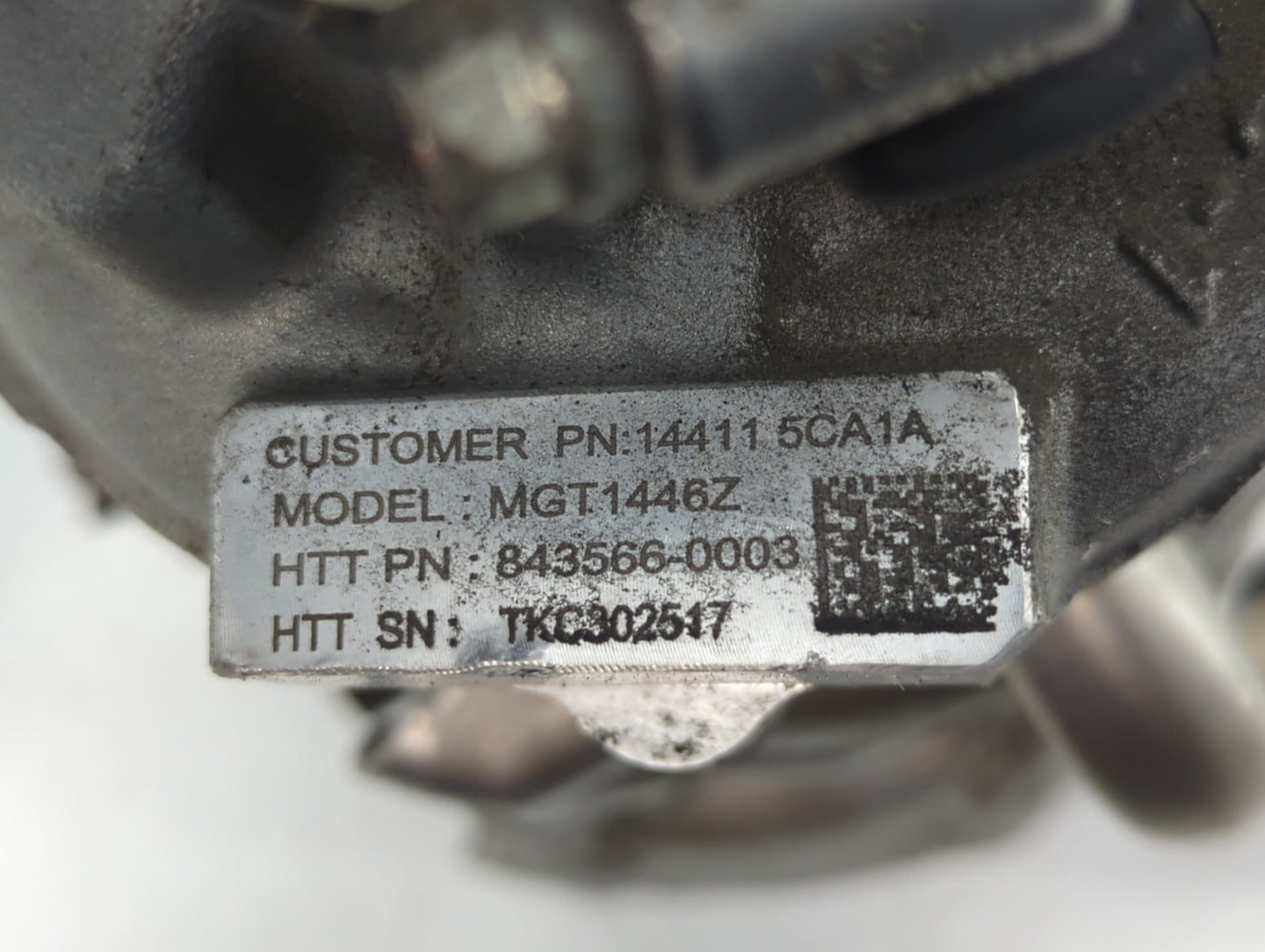 2016 Infiniti Q50 Turbocharger Turbo Charger Super Charger Supercharger - Oemusedautoparts1.com