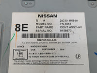 2016-2018 Infiniti Q50 Am Fm Cd Player Radio Receiver 577407 - Oemusedautoparts1.com
