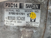 2016-2020 Infiniti Q50 Air Conditioning A/c Ac Compressor Oem - Oemusedautoparts1.com