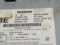 2016-2018 Infiniti Q50 Radio AM FM Cd Player Receiver Replacement P/N:28330 4HB4A Fits Fits 2016 2017 2018 2019 2020 OEM Use