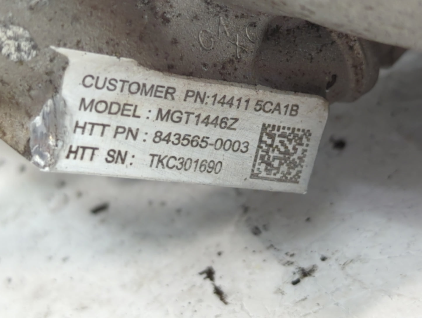 2016 Infiniti Q50 Turbocharger Turbo Charger Super Charger Supercharger - Oemusedautoparts1.com