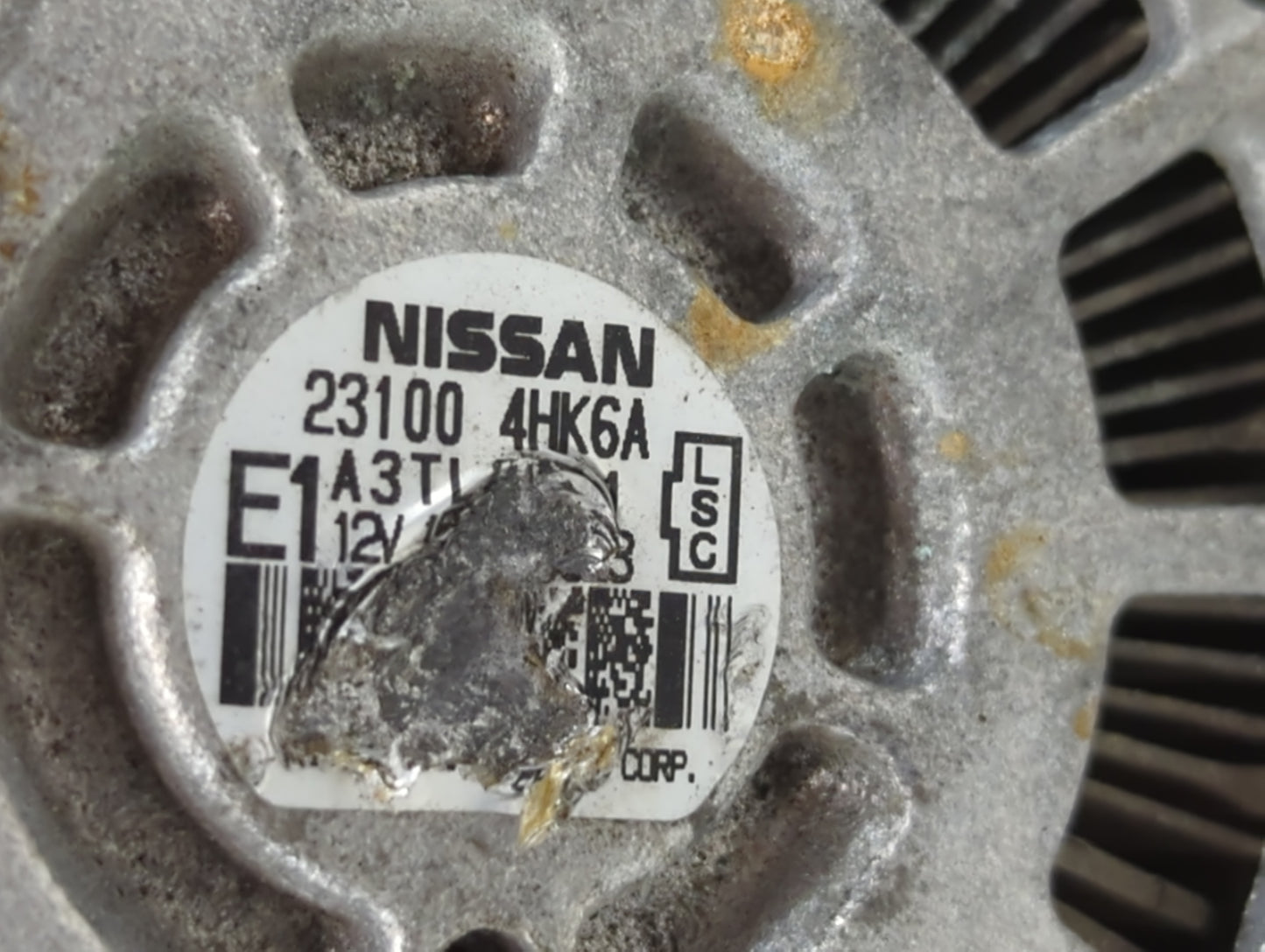 2016-2019 Infiniti Q50 Alternator Replacement Generator Charging Assembly Engine OEM P/N:23100 4HK6A Fits Fits 2016 2017 201