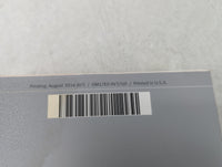 2017 Infiniti Q50 Owners Manual Book Guide OEM Used Auto Parts - Oemusedautoparts1.com