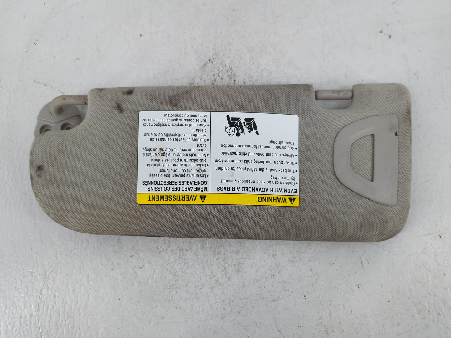 2014-2020 Infiniti Q50 Sun Visor Shade Replacement Passenger Right Mirror Fits Fits 2014 2015 2016 2017 2018 2019 2020 OEM U
