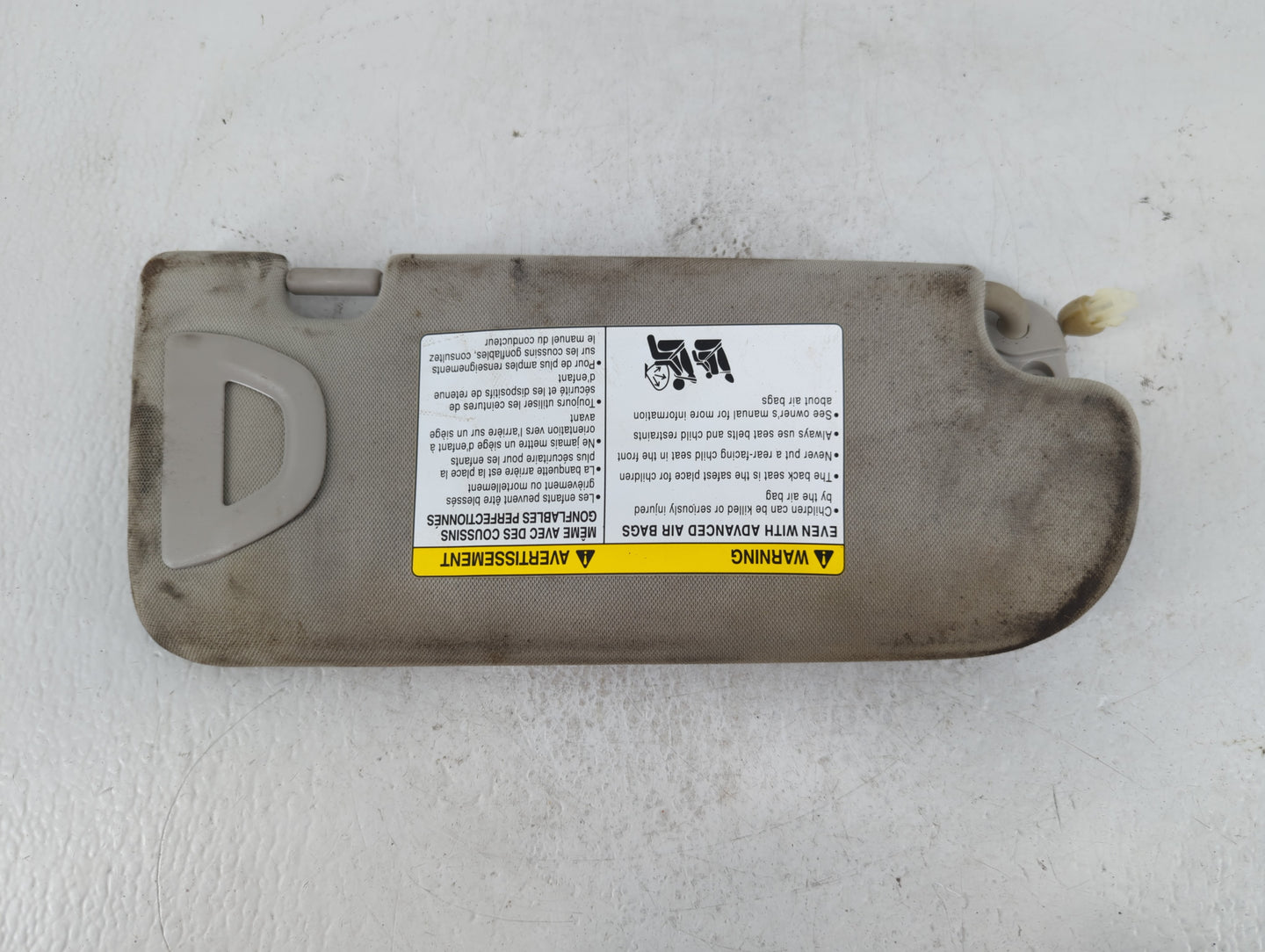 2014-2020 Infiniti Q50 Sun Visor Shade Replacement Driver Left Mirror Fits Fits 2014 2015 2016 2017 2018 2019 2020 OEM Used 