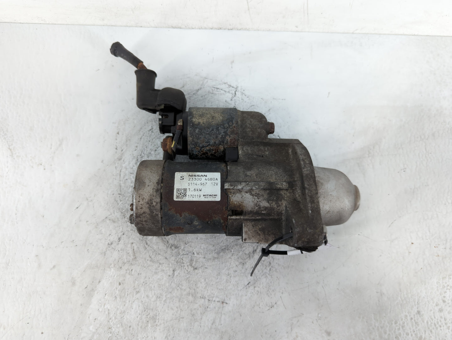 2014-2020 Infiniti Q50 Car Starter Motor Solenoid OEM P/N:S114 967 12V 23300 4GB0A Fits OEM Used Auto Parts - Oemusedautopar
