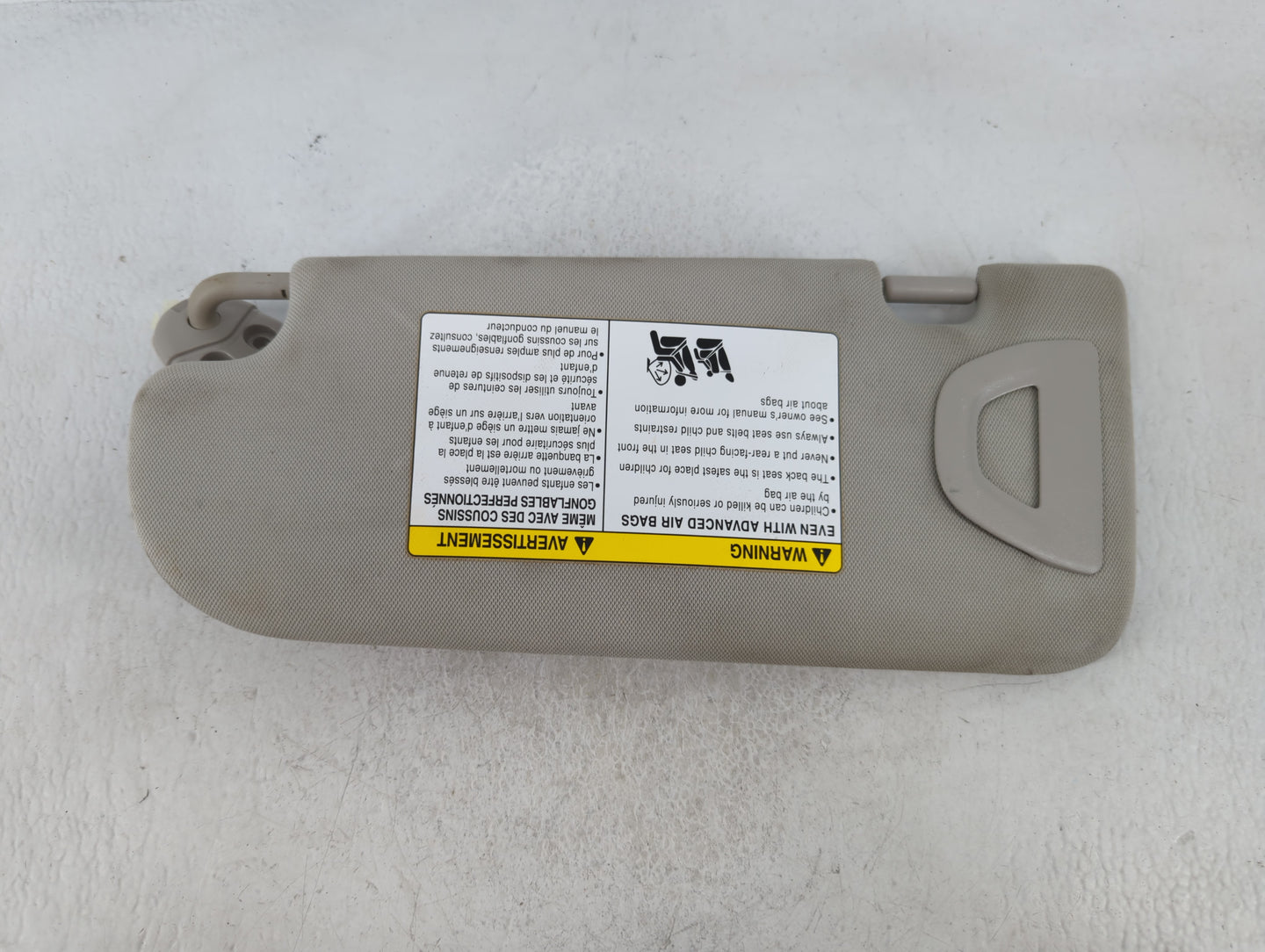 2014-2020 Infiniti Q50 Sun Visor Shade Replacement Passenger Right Mirror Fits Fits 2014 2015 2016 2017 2018 2019 2020 OEM U