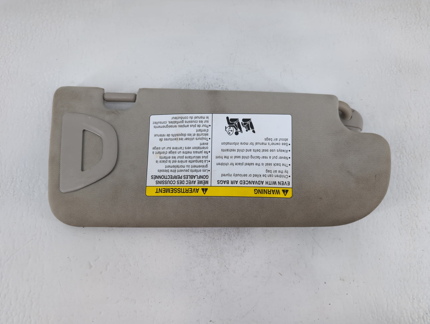 2014-2020 Infiniti Q50 Sun Visor Shade Replacement Driver Left Mirror Fits Fits 2014 2015 2016 2017 2018 2019 2020 OEM Used 