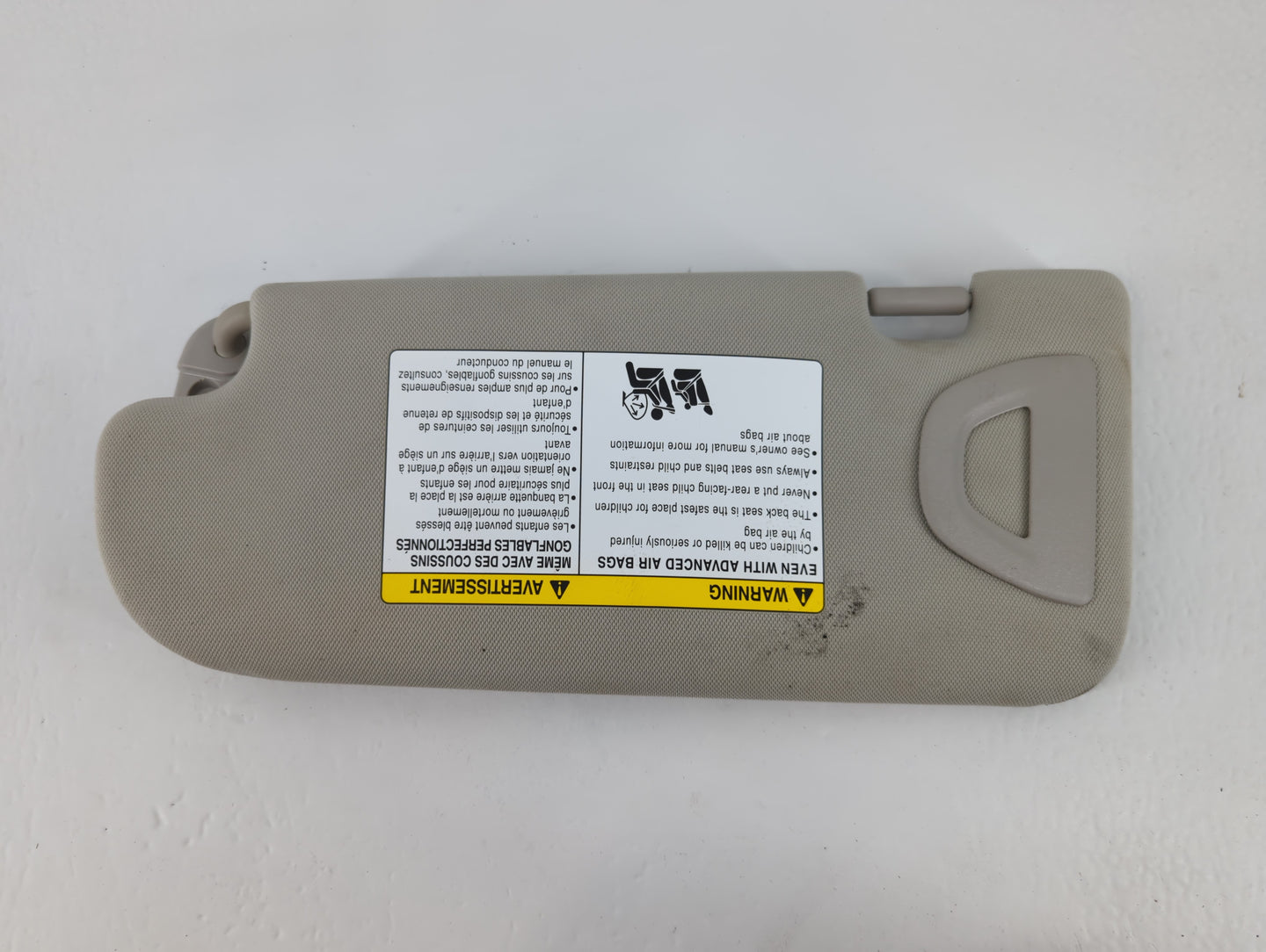 2014-2020 Infiniti Q50 Sun Visor Shade Replacement Passenger Right Mirror Fits Fits 2014 2015 2016 2017 2018 2019 2020 OEM U