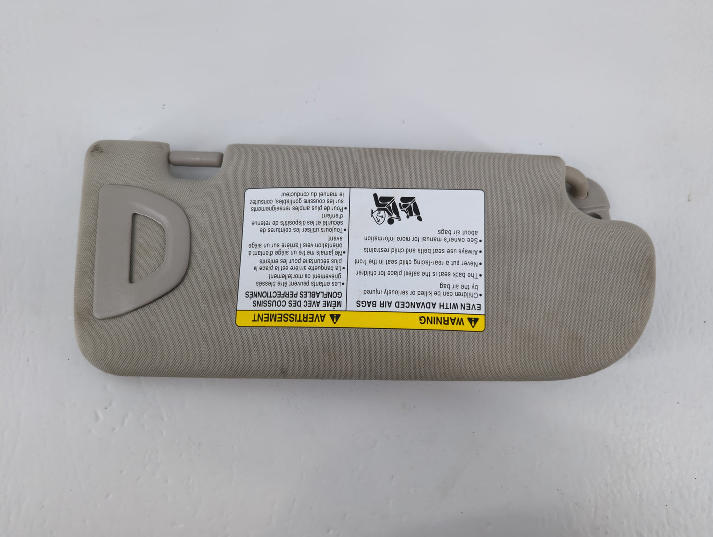2014-2020 Infiniti Q50 Sun Visor Shade Replacement Driver Left Mirror Fits Fits 2014 2015 2016 2017 2018 2019 2020 OEM Used 