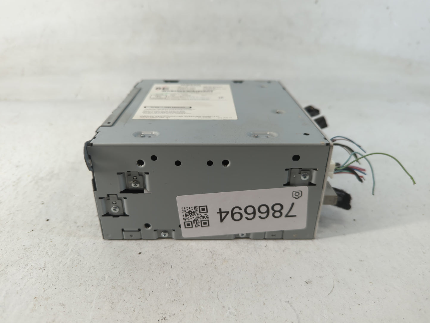 2017-2018 Infiniti Q50 Radio AM FM Cd Player Receiver Replacement P/N:28330 4HB4A Fits Fits 2017 2018 OEM Used Auto Parts - 