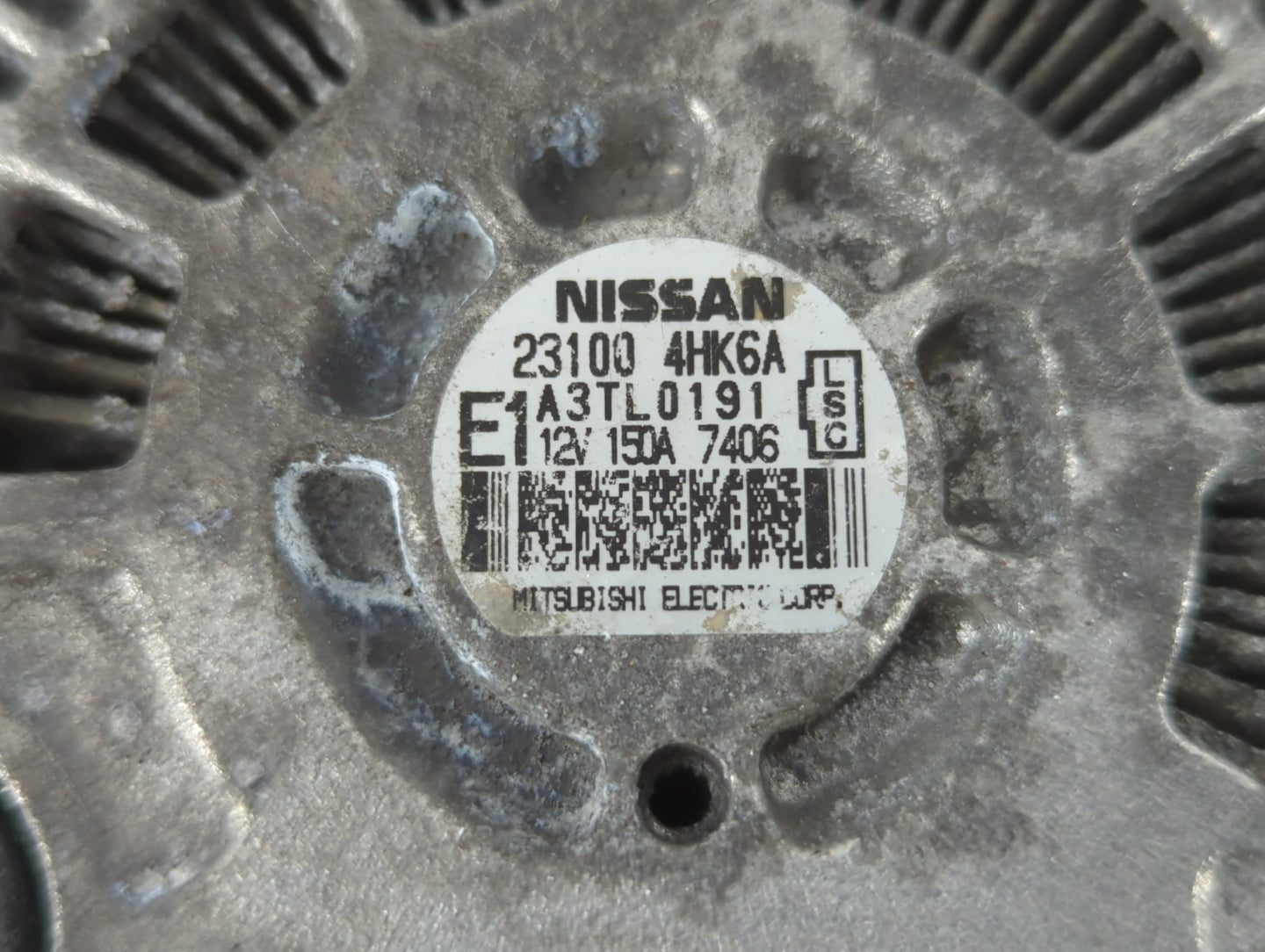 2016-2020 Infiniti Q50 Alternator Replacement Generator Charging Assembly Engine OEM P/N:23100 4HK6A Fits OEM Used Auto Part