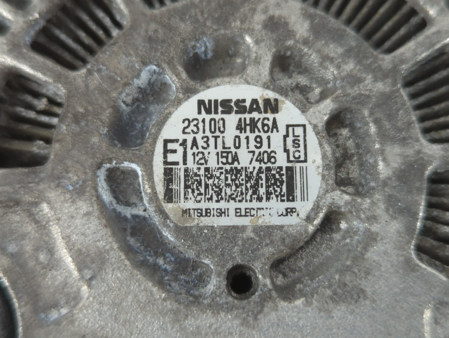 2016-2020 Infiniti Q50 Alternator Replacement Generator Charging Assembly Engine OEM P/N:23100 4HK6A Fits OEM Used Auto Part