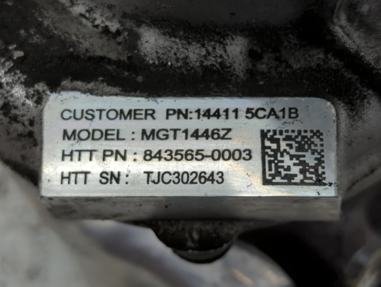 2016 Infiniti Q50 Turbocharger Turbo Charger Super Charger Supercharger - Oemusedautoparts1.com