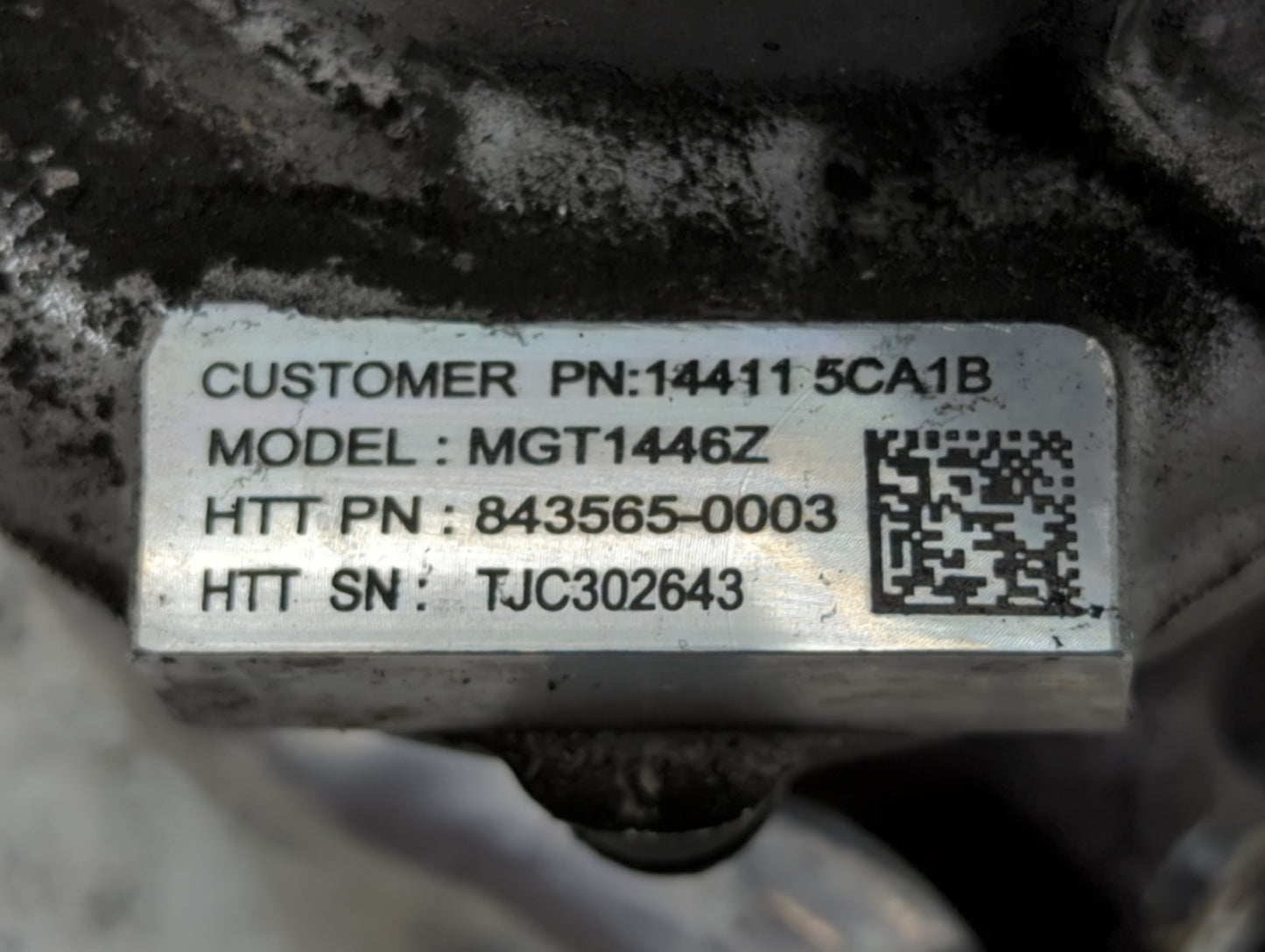2016 Infiniti Q50 Turbocharger Turbo Charger Super Charger Supercharger - Oemusedautoparts1.com