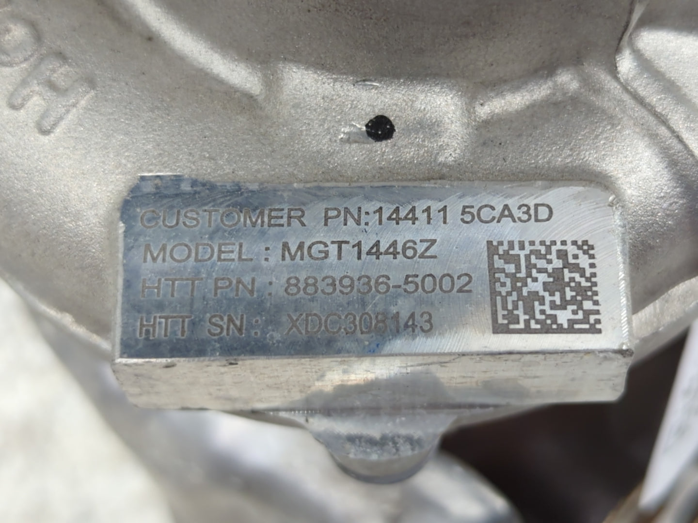 2016 Infiniti Q50 Turbocharger Turbo Charger Super Charger Supercharger - Oemusedautoparts1.com