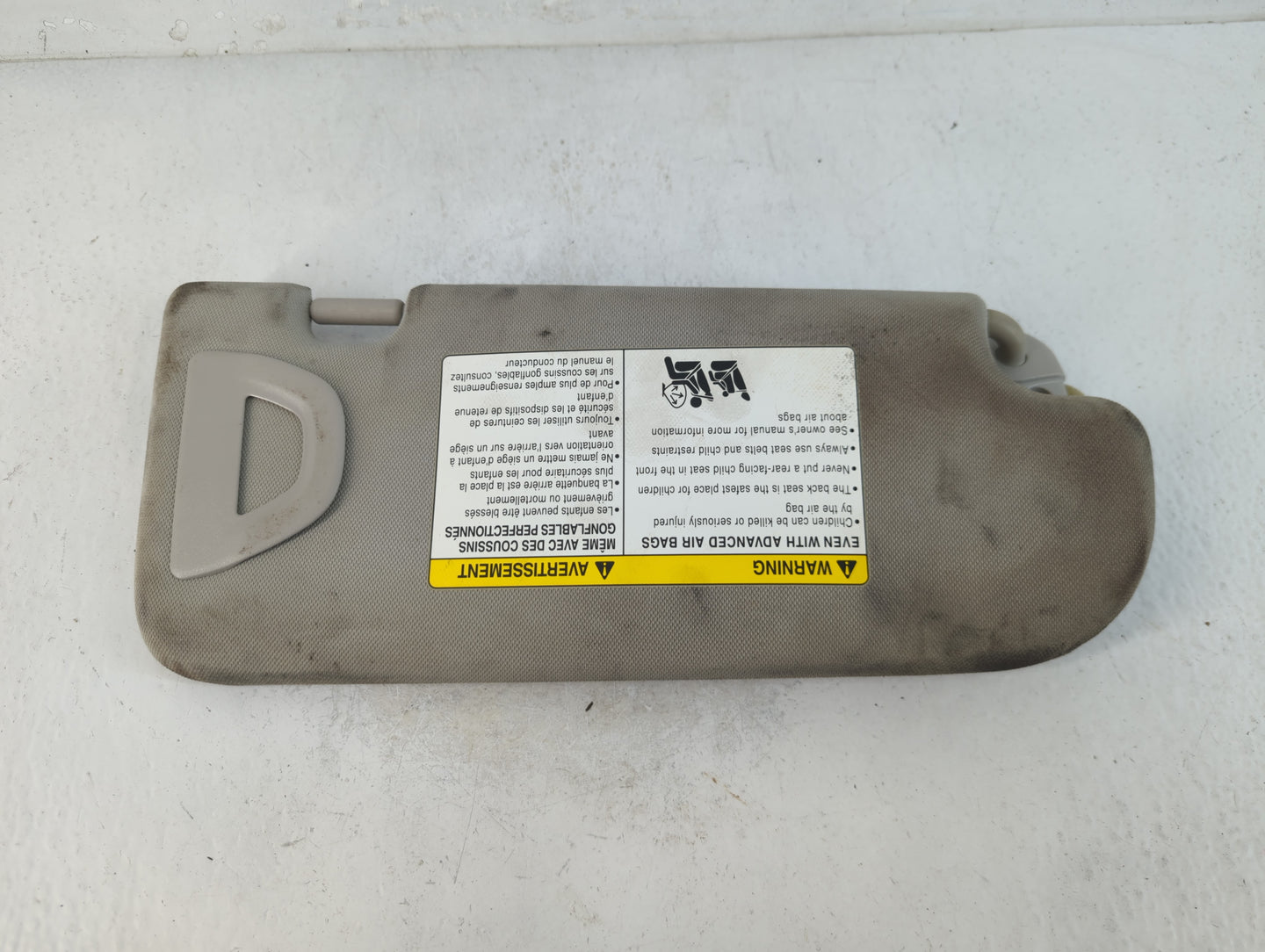 2014-2020 Infiniti Q50 Sun Visor Shade Replacement Driver Left Mirror Fits Fits 2014 2015 2016 2017 2018 2019 2020 OEM Used 