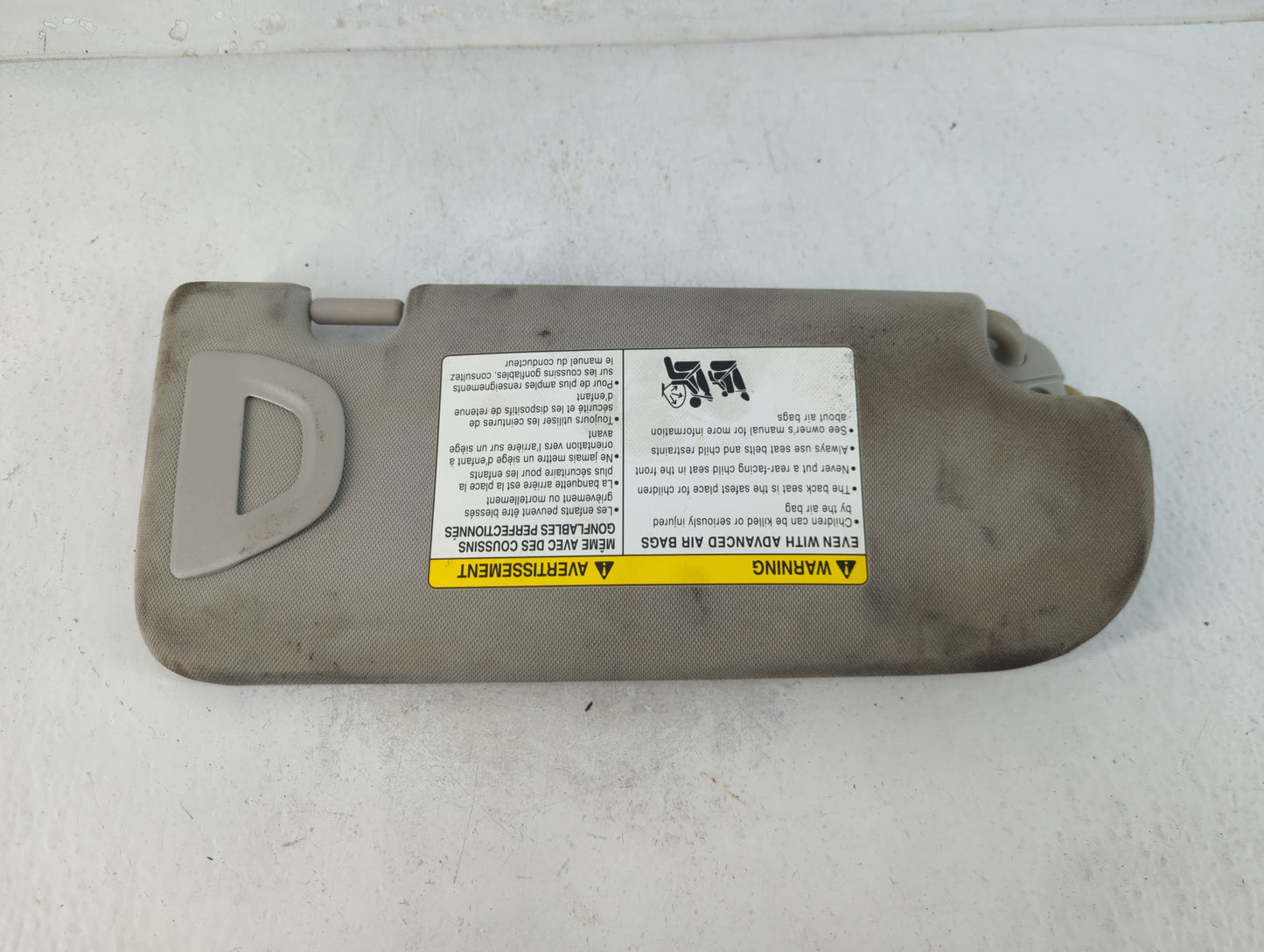2014-2020 Infiniti Q50 Sun Visor Shade Replacement Driver Left Mirror Fits Fits 2014 2015 2016 2017 2018 2019 2020 OEM Used 
