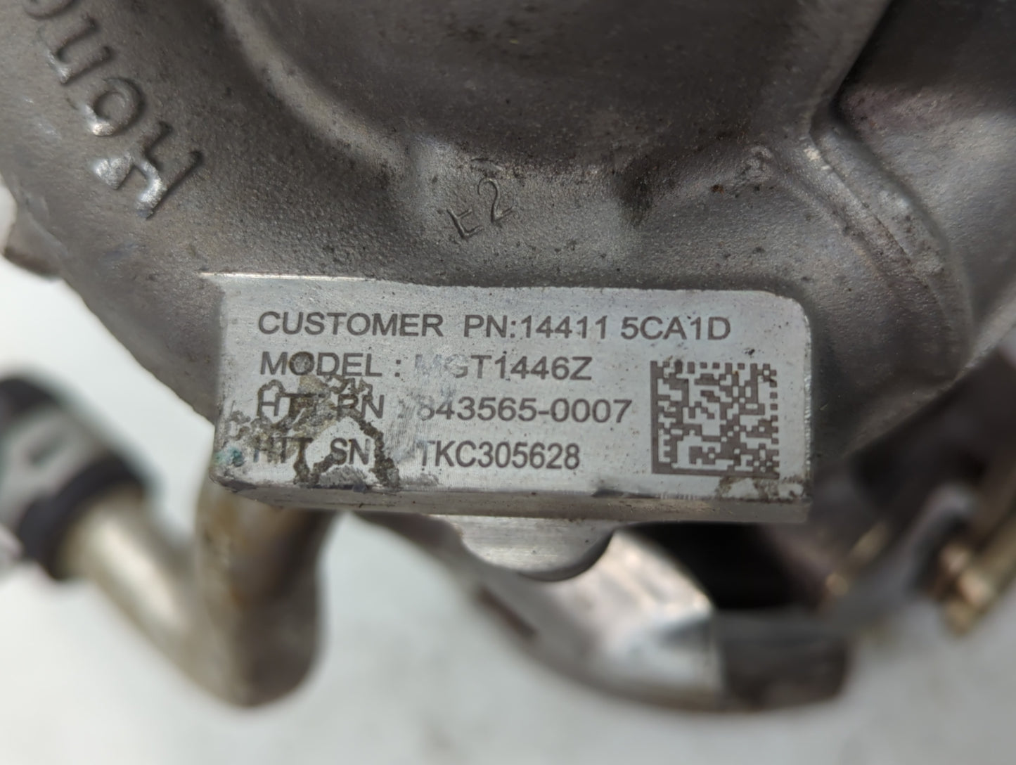 2016 Infiniti Q50 Turbocharger Turbo Charger Super Charger Supercharger - Oemusedautoparts1.com