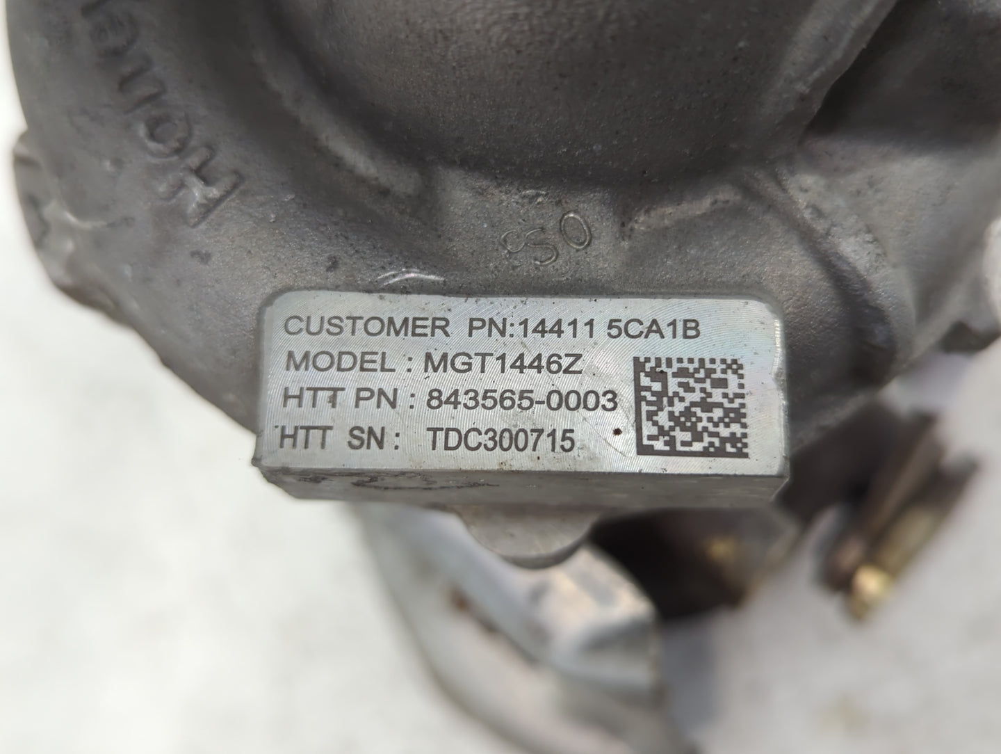 2016 Infiniti Q50 Turbocharger Turbo Charger Super Charger Supercharger - Oemusedautoparts1.com