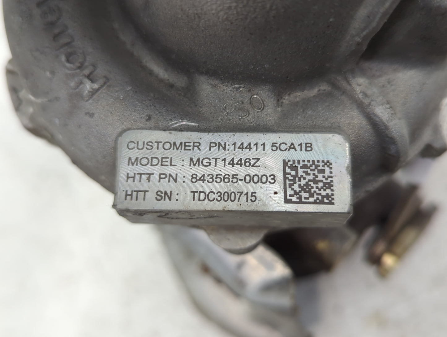 2016 Infiniti Q50 Turbocharger Turbo Charger Super Charger Supercharger - Oemusedautoparts1.com