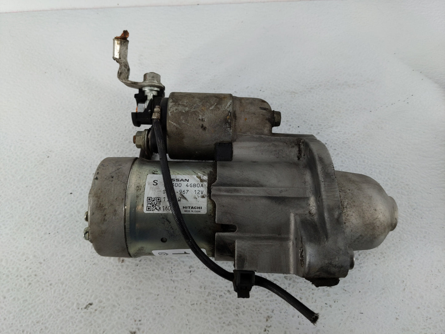 2017-2020 Infiniti Q60 Car Starter Motor Solenoid OEM P/N:23300 4GB0A Fits Fits 2014 2015 2016 2017 2018 2019 2020 OEM Used 