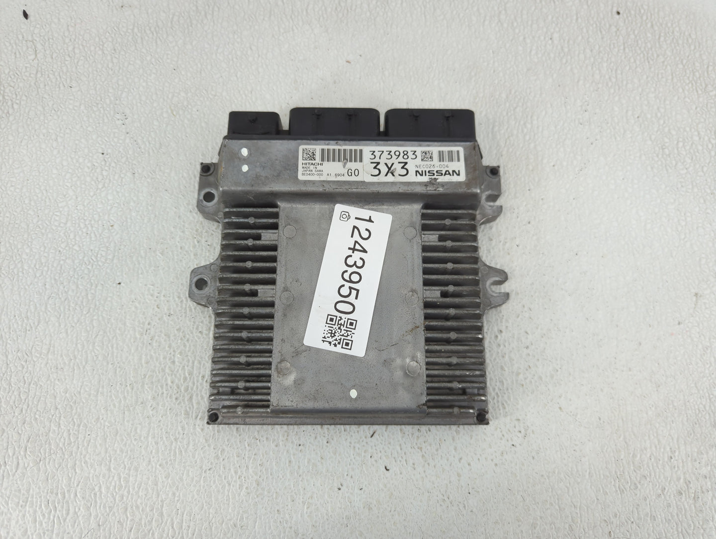 2017 Infiniti Q60 PCM Engine Control Computer ECU ECM PCU OEM P/N:NEC026-004 Fits Fits 2016 OEM Used Auto Parts - Oemusedaut