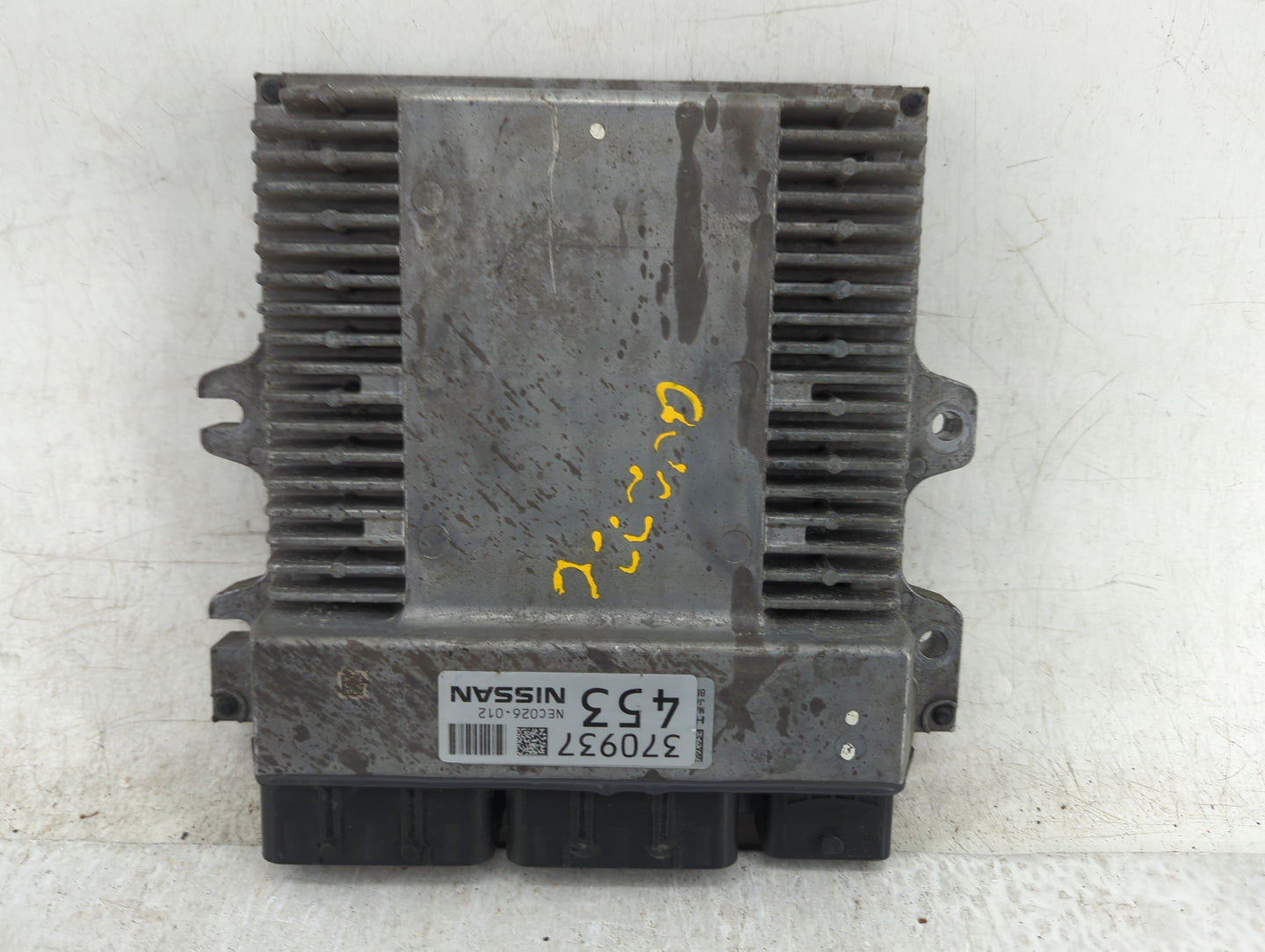 2017 Infiniti Q60 PCM Engine Control Computer ECU ECM PCU OEM P/N:NEC026-012 Fits Fits 2016 OEM Used Auto Parts - Oemusedaut