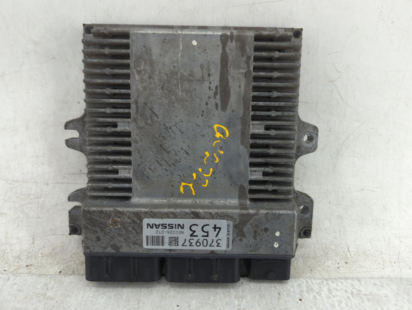 2017 Infiniti Q60 PCM Engine Control Computer ECU ECM PCU OEM P/N:NEC026-012 Fits Fits 2016 OEM Used Auto Parts - Oemusedaut