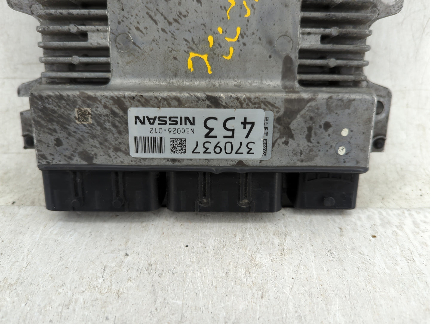 2017 Infiniti Q60 PCM Engine Control Computer ECU ECM PCU OEM P/N:NEC026-012 Fits Fits 2016 OEM Used Auto Parts - Oemusedaut