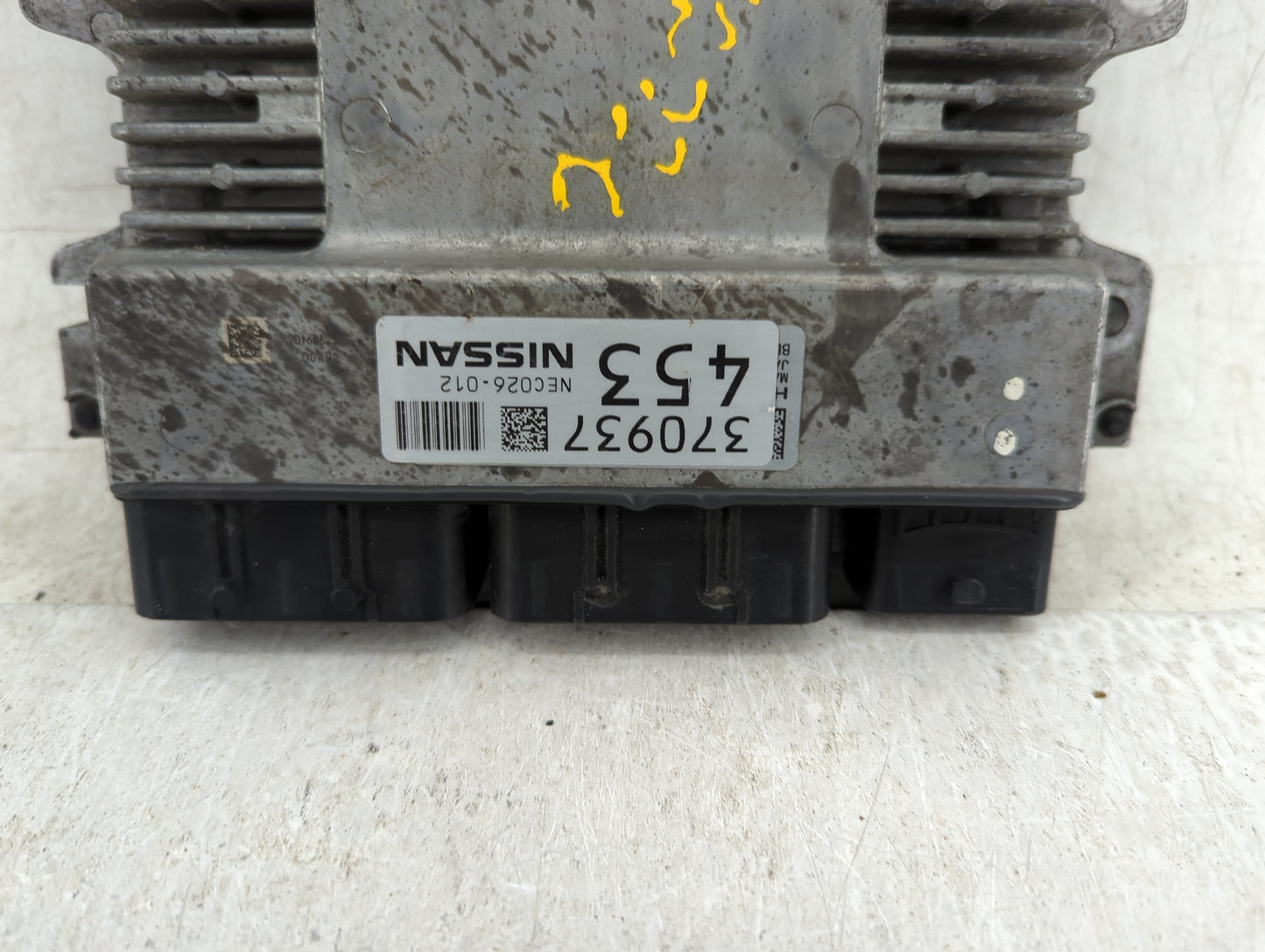 2017 Infiniti Q60 PCM Engine Control Computer ECU ECM PCU OEM P/N:NEC026-012 Fits Fits 2016 OEM Used Auto Parts - Oemusedaut