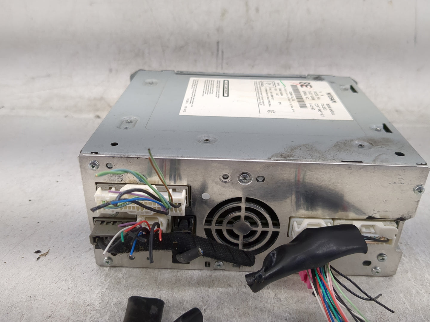 2017-2020 Infiniti Q60 Radio AM FM Cd Player Receiver Replacement P/N:28330-4HB4A Fits Fits 2016 2017 2018 2019 2020 OEM Use