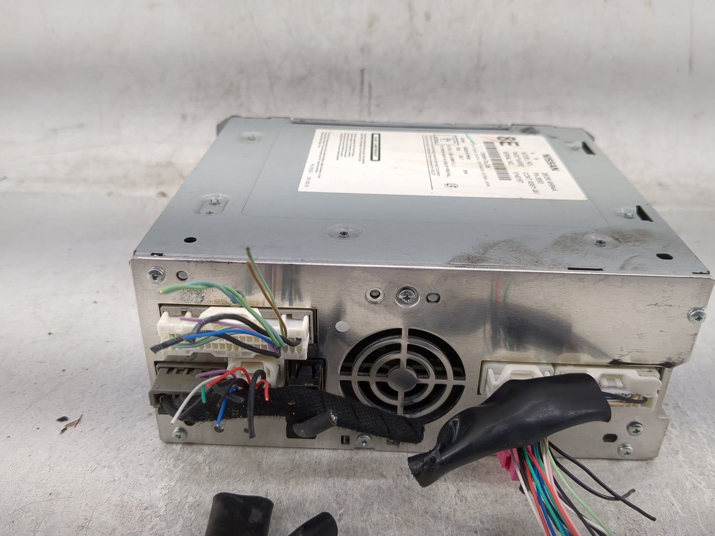 2017-2020 Infiniti Q60 Radio AM FM Cd Player Receiver Replacement P/N:28330-4HB4A Fits Fits 2016 2017 2018 2019 2020 OEM Use