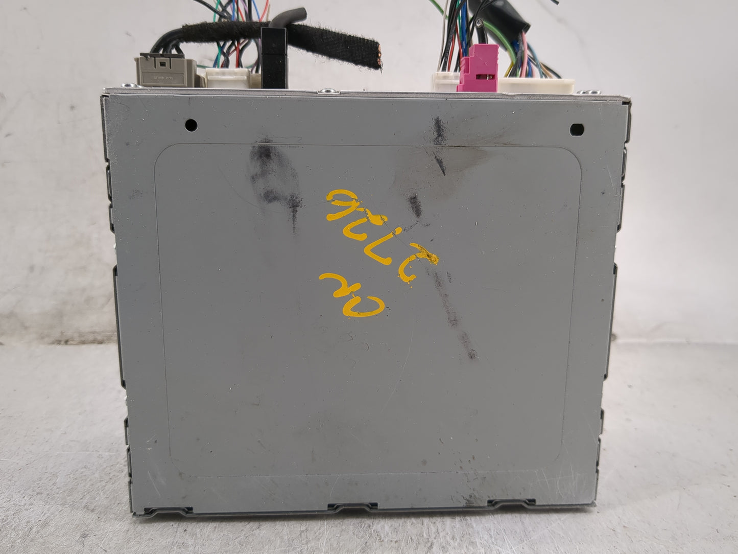 2017-2020 Infiniti Q60 Radio AM FM Cd Player Receiver Replacement P/N:28330-4HB4A Fits Fits 2016 2017 2018 2019 2020 OEM Use