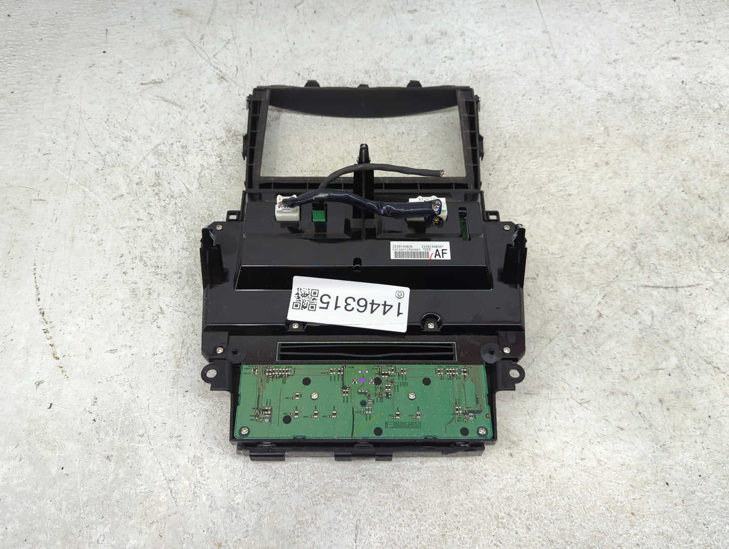2017-2020 Infiniti Q60 Climate Control Module Temperature AC/Heater Replacement P/N:253914HB3A Fits OEM Used Auto Parts - Oe