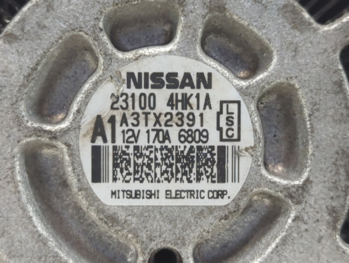 2017-2020 Infiniti Q60 Alternator Replacement Generator Charging Assembly Engine OEM P/N:23100 4HK6A 23100 4HK1A Fits OEM Us