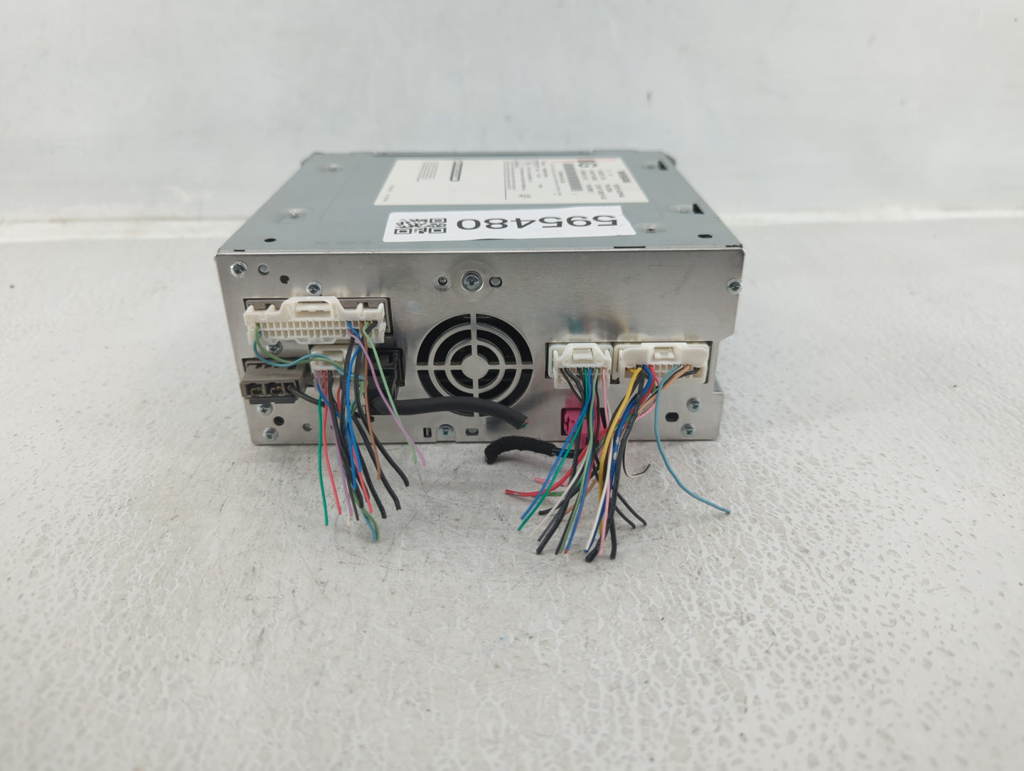 2017-2020 Infiniti Q60 Radio AM FM Cd Player Receiver Replacement P/N:28330-4GW4A Fits Fits 2016 2017 2018 2019 2020 OEM Use