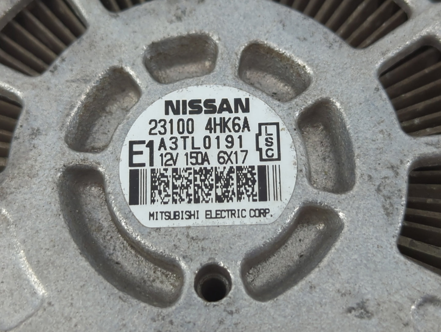 2017-2020 Infiniti Q60 Alternator Replacement Generator Charging Assembly Engine OEM P/N:23100 4HK6A Fits OEM Used Auto Part