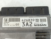 2017 Infiniti Q60 PCM Engine Control Computer ECU ECM PCU OEM P/N:426839 3A2 BED400-000, NEC031-063 Fits Fits 2016 OEM Used 
