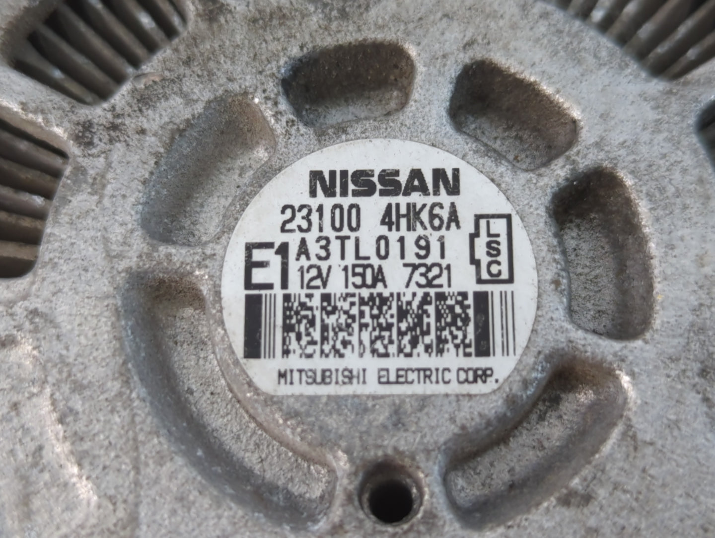 2017-2020 Infiniti Q60 Alternator Replacement Generator Charging Assembly Engine OEM P/N:23100 4HK6A Fits OEM Used Auto Part