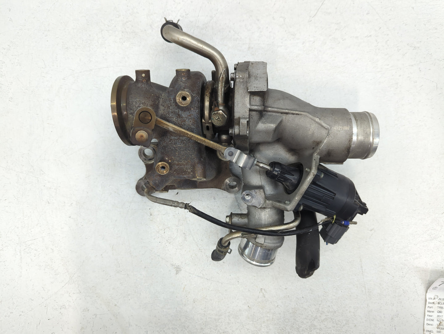 2017 Infiniti Q60 Turbocharger Turbo Charger Super Charger Supercharger - Oemusedautoparts1.com