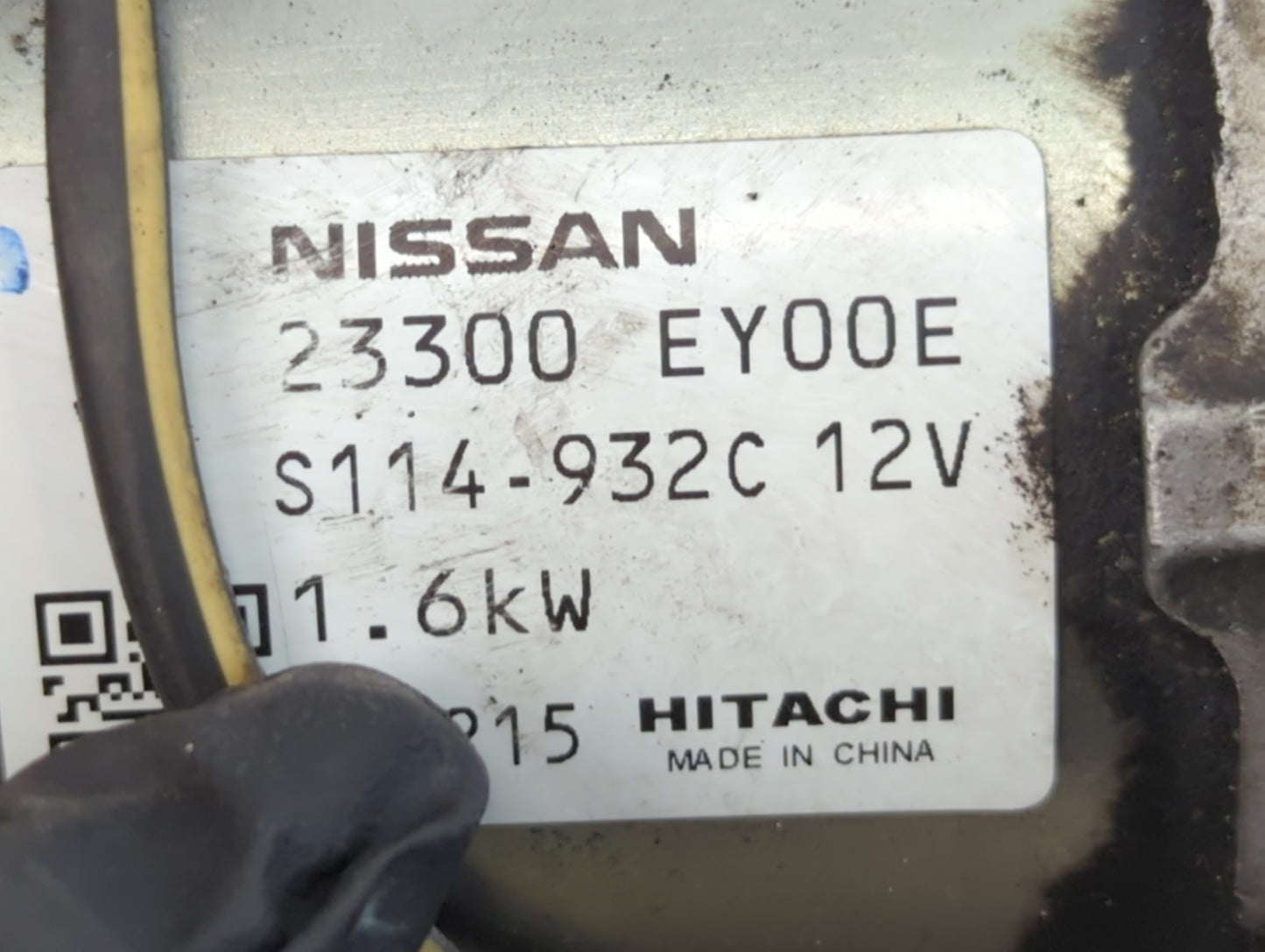 2014-2020 Infiniti Q60 Car Starter Motor Solenoid OEM P/N:23300 EY00E S114-932C 12V Fits OEM Used Auto Parts - Oemusedautopa