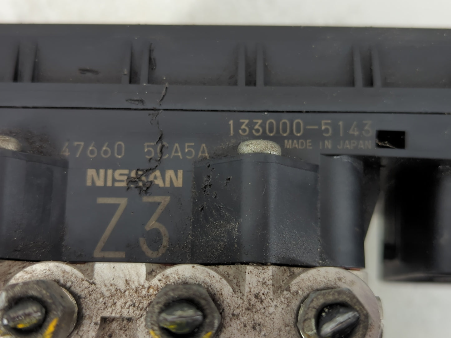 2017 Infiniti Q60 ABS Pump Control Module Replacement P/N:47660 5CA5A Fits OEM Used Auto Parts - Oemusedautoparts1.com