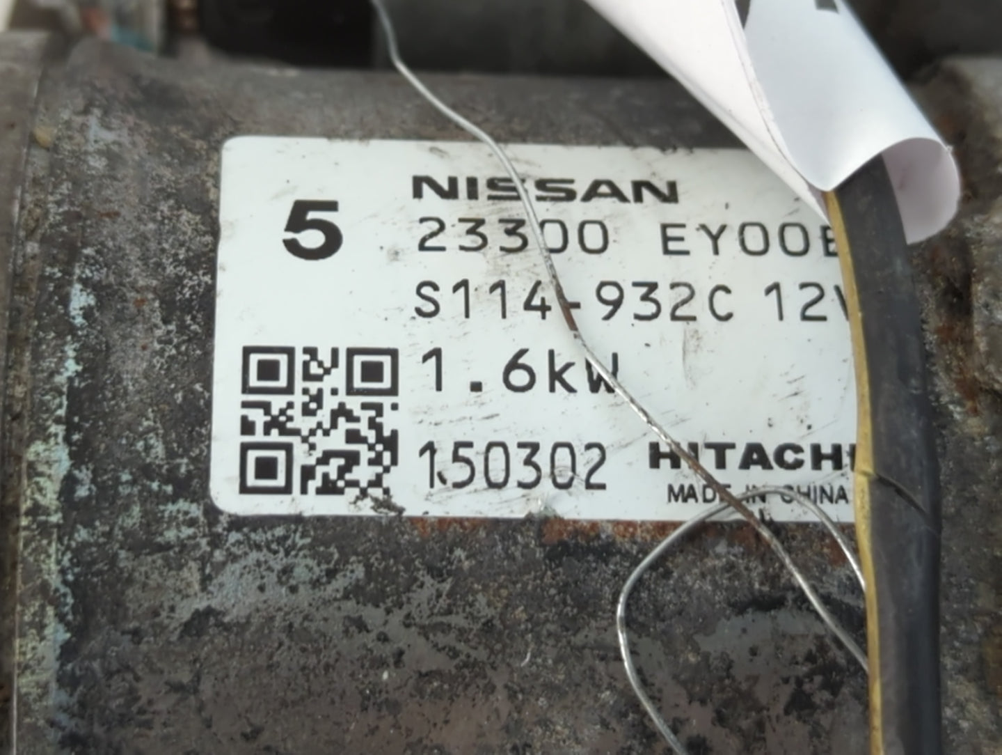2017-2020 Infiniti Q60 Car Starter Motor Solenoid OEM P/N:S114-932C 23301 Fits Fits 2014 2015 2016 2017 2018 2019 2020 OEM U