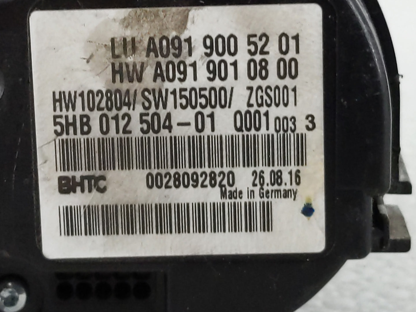 2017-2018 Infiniti Qx30 Climate Control Module Temperature AC/Heater Replacement P/N:A091 900 52 01 Fits Fits 2017 2018 OEM 