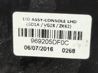 2017-2018 Infiniti Qx30 Center Console Armrest Cover Lid P/N:969205DFOC Fits Fits 2017 2018 OEM Used Auto Parts - Oemusedaut