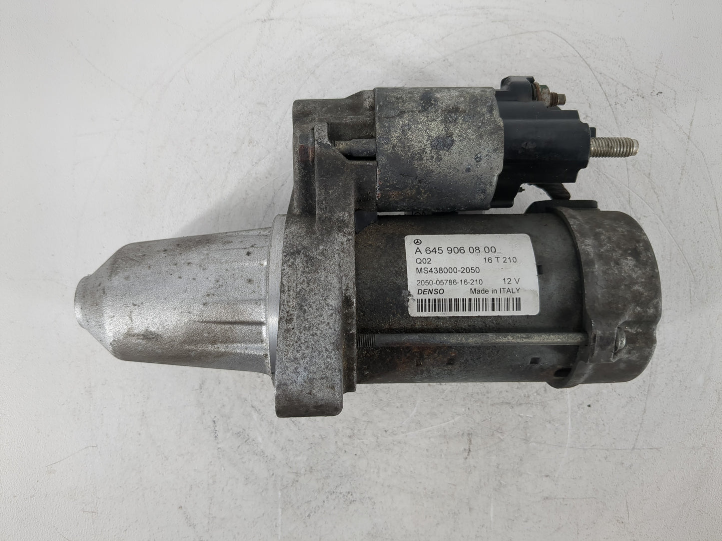 2017-2019 Infiniti Qx30 Car Starter Motor Solenoid OEM P/N:A 645 906 08 00 Fits Fits 2017 2018 2019 OEM Used Auto Parts - Oe